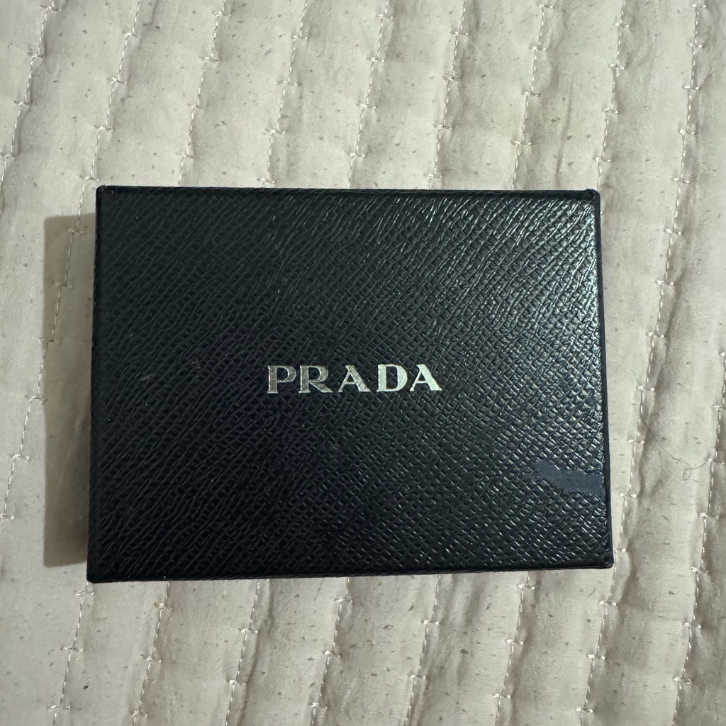 Prada Card Holder Saffiano Leather